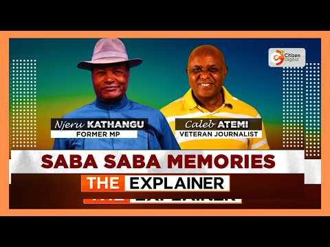 THE EXPLAINER | SABA SABA MEMORIES