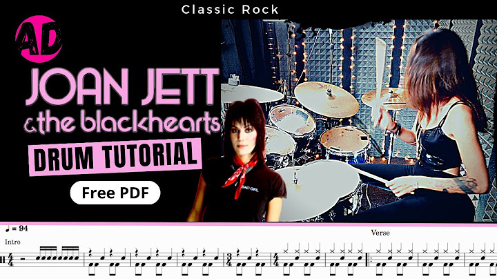 I Love Rock ’n’ Roll Drums version - Drums performance video thumbnail