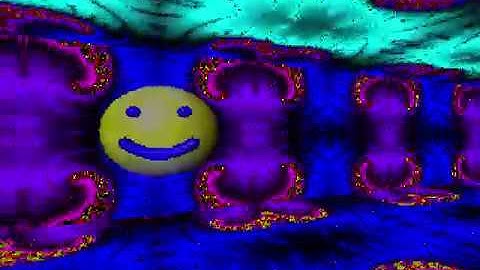 Windows 3D Maze Screensaver - Trippy Edition