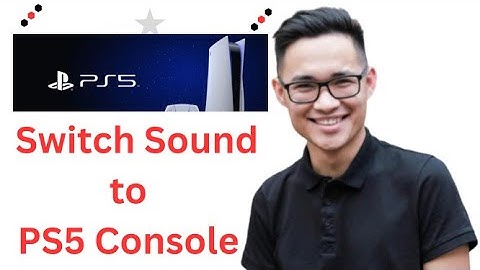 How to Switch Sound to your TV speakers on PS5 Console Easy Tutorial