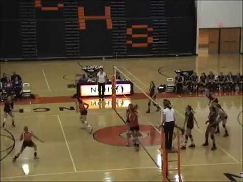 Meredith Moore NCHS volleyball highlights 2010 w music