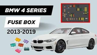 BMW 4 Series Fuse Box Diagram & Locations (2013-2019) – (F32, F33, F36) models