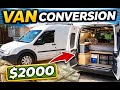 Ford Transit Connect Van Conversion ($2000 Total Cost Van Included)