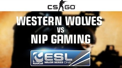 NiP Gaming vs. Western Wolves - Cup #2 Semifinal - RaidCall EMS One Fall 2013 - CS:GO