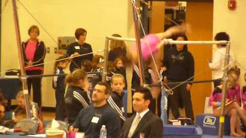 kyra's 2nd place bars at centre elite
