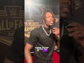 Je'Von Evans on prepping for his first WrestleMania and his dream main event opponent