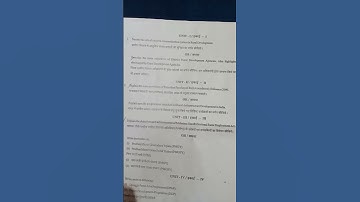 Rural Development and Co-operation question paper (EAFM) bcom 3rdyear 2025 #exam #viral#shorts#bcom