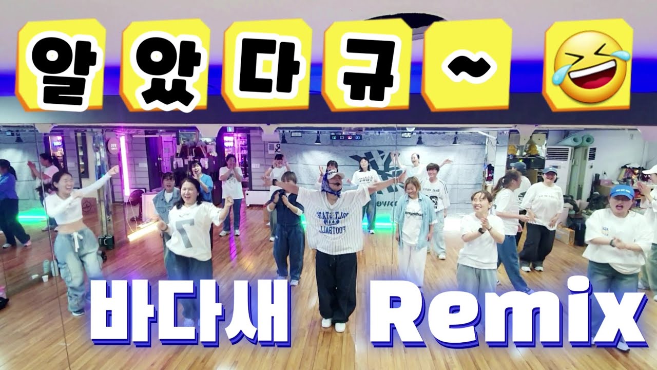 바다새 Remix | 다이어트댄스 | 신나는 몸풀이 | 흥유발🎶 #텐션업 | 쿵쓰쿵쓰~~🙏 | 티칭없이 바로촬영👍| 오후반