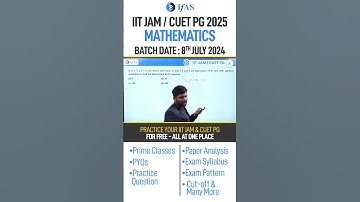 🔍 Test Your IIT JAM Maths Knowledge! 📚IIT JAM Mathematics Question of the Day 🎓#iit #iitjam2025