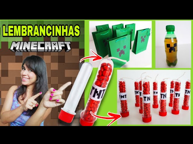 Aprenda a fazer bolo Minecraft para um aniversário temático perfeito