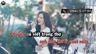 Karaoke - Cho em một lần yêu - tone nữ vừa