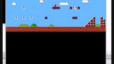 Super Mario bros mimic with C++