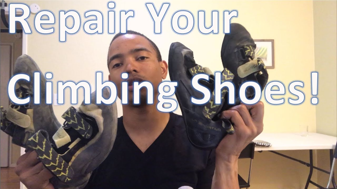 Repair Your Climbing Shoes! YouTube