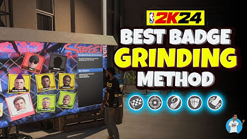 HOW TO MAX BADGES FAST AND EASY IN NBA 2K24