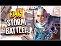 EPIC Battle in the Storm ended in an unexpected way.. (Apex Legends PS4)