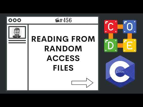Reading from Random Access Files | Ep. 456 | C Programming Language