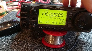 Icom IC706 HF/VHF Transceiver Test