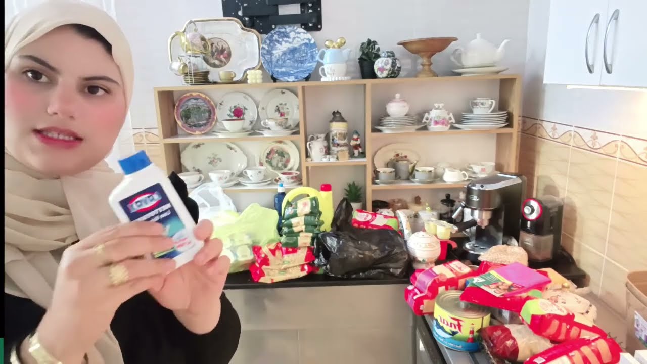 واخيرا خذيت ليتحط في الارجونتيار فرحتي بيها كبيرة مع مشتريات رمضان  احلى اجواءنهار مع راجلي وصغاري 