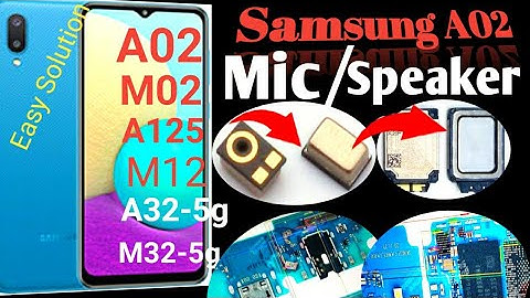 Samsung A02 Mic|Speaker Jumper Solution//🔥🔥🔥