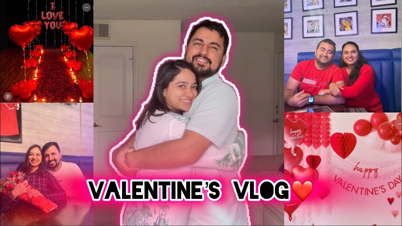 Our Valentine Week Vlog❤️ || 7 Days of Love💖 #valentinesday #couplevlog #february #vlog 