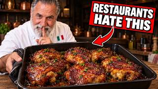 NEVER Fry Your chicken thighs Again — Try This Old ITALIAN Tricks Instead screenshot 2