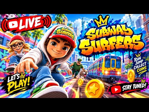 🔴LIVE | Subway Surfers Endless Run🔥 High Score Challenge Part 1😱 #verticalshortsfeed #shortsfeed