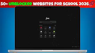 50+ NEW Rare Unblockers Links | Unblocked Websites for School Chromebook (2026)