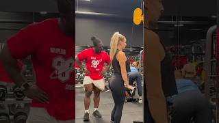 She Lifted MORE Weight Than Him… Without Screaming 😳