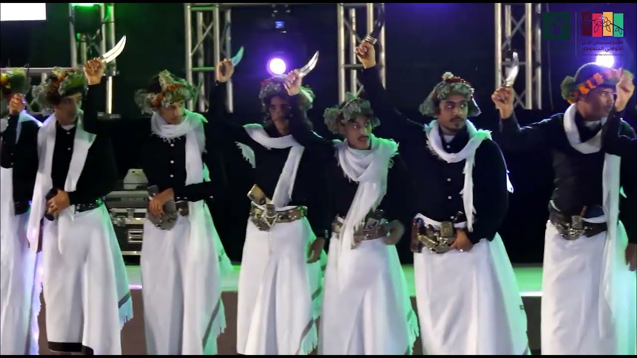 مشاركة محافظة هروب - في أهازيج #مهرجان_البن_الخولاني_السعودي التاسع