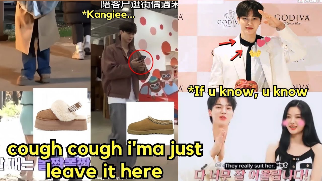 A C-fans saw Songkang yesterday, and they found this!!Kangie ribbon scarf👀what type of signal it is?