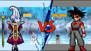 Trận Đấu Whis VS Evil Goku |MUGEN V12