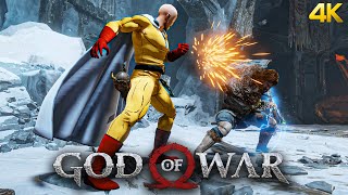 How Saitama Actually Trains | God of War One Punch Man Mod