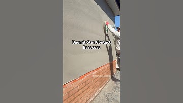 Baumit Star contact basecoat Spray & finish #mrsmoothplastering #rendering #shrewsbury #baumit