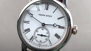 Philippe Dufour Simplicity 37: Philippe Dufour Watch Review screenshot 5