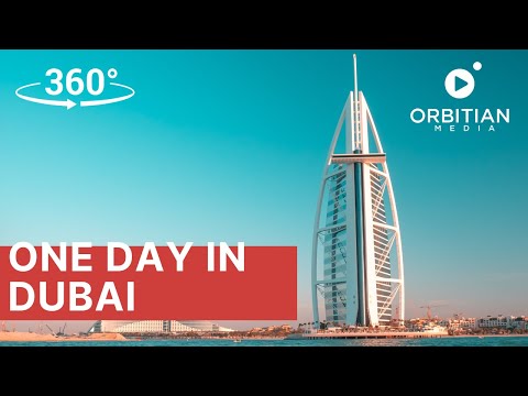 Dubai Guided Tour in 360°: One Day in Dubai (8K version)