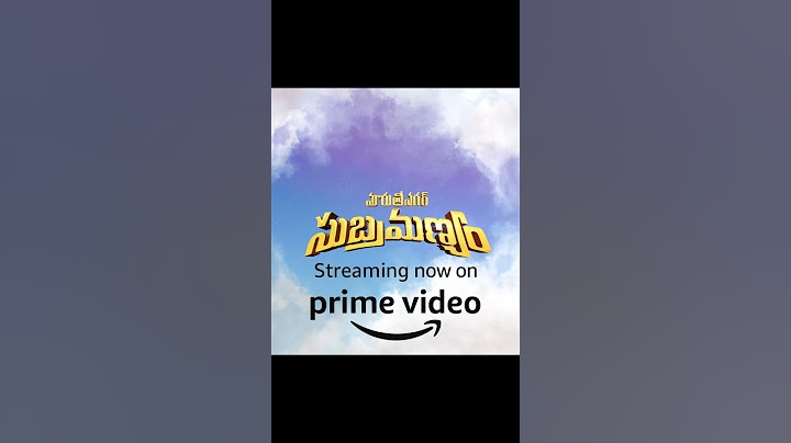 Maruthinagar Subramanyam 💥 Now on Prime Video | Telugu Comedy Trailer 2025