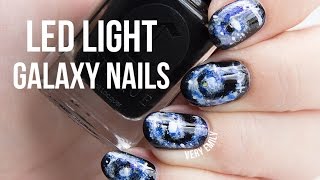 LED Galaxy Nails