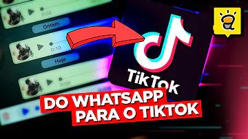 Como usar um áudio meu no TikTok?