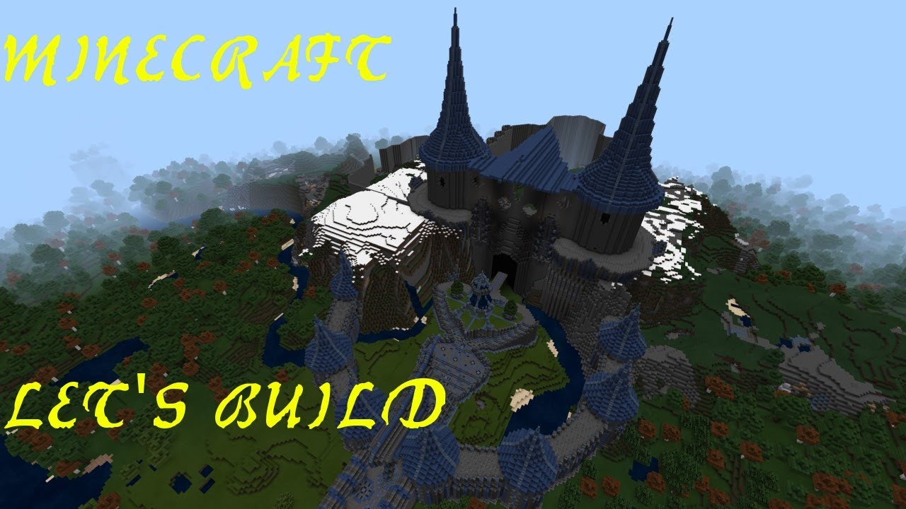 Minecraft Let's Build - Kingdom Of Bluestone - Building The Castle 4 ...