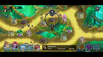 Kingdom Rush 5: Alliance (Level 4 - Emerald Treetops) 3 Stars