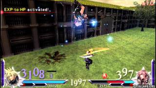 Dissidia 012: Cloud (LVL 100) vs Lightning (LVL 100)