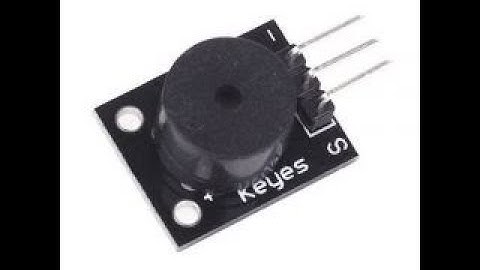 KY-006 PASSIVE BUZZER MODULE