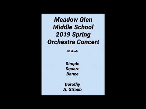 Meadow Glen Middle School 2019 Spring Orchestra Concert