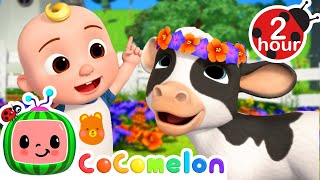 Baby Animals At the Farm Song! | 2 HOURS of CoComelon Kids Songs & Nursery Rhymes