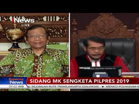 Sidang MK Sengketa Pilpres 2019 (Part 1)