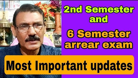 2nd Sem arrear exam ll 6 Sem arrear exam ll My English Class Room