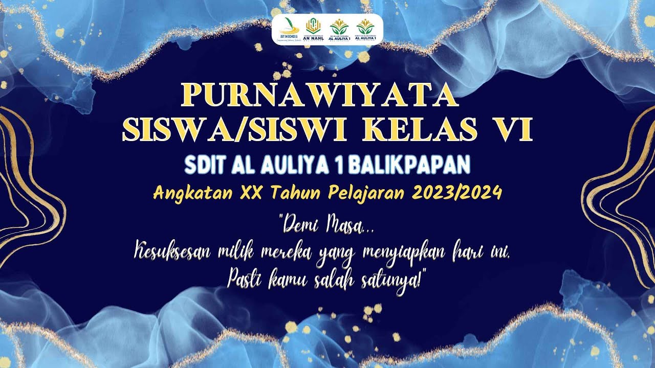 PURNAWIYATA ANGKATAN XX SISWA/I KELAS VI TAHUN AJARAN 2023/2024 | 25 MEI 2024