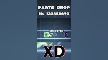 Farts Drop GD #geometrydash #gd #shorts