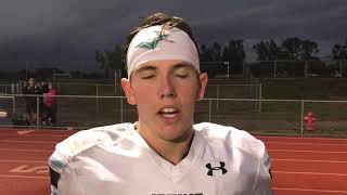 FILM SESSION: Irvine quarterback Marc Filia talks about the vaqueros 29-12 PCL victory over Uni.