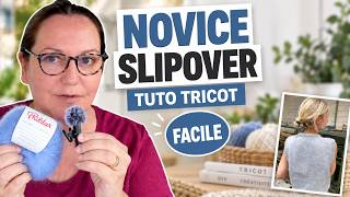 PetiteKnit Novice Slipover: Beginner Tutorial